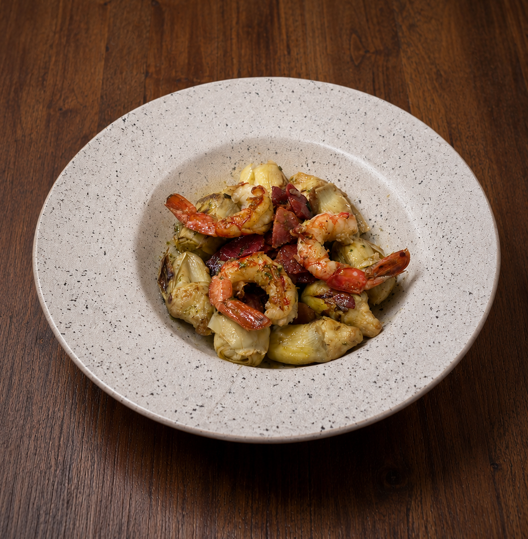 11. Alcachofas salteadas